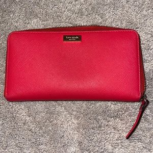 Coral KATE SPADE wallet